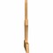Ekena Millwork Richland Rough Sawn Timber Gable Bracket, Western Red Cedar, 96"W x 40"H x 2"D x 6"F, 10/12 Pitch GBW096X40X0206RIC00RWR - alternate 5
